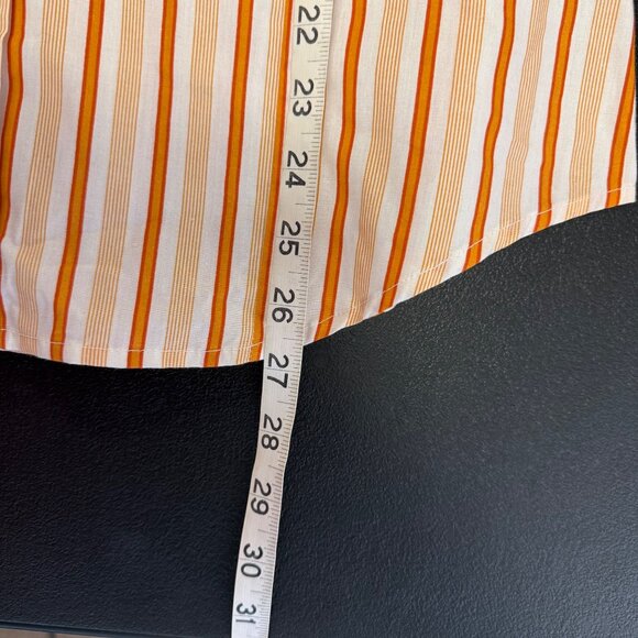 NWT Raw Blue Striped Button-Up Shirt Sz XL Retro Vintage Style Long Sleeve - Picture 4 of 9